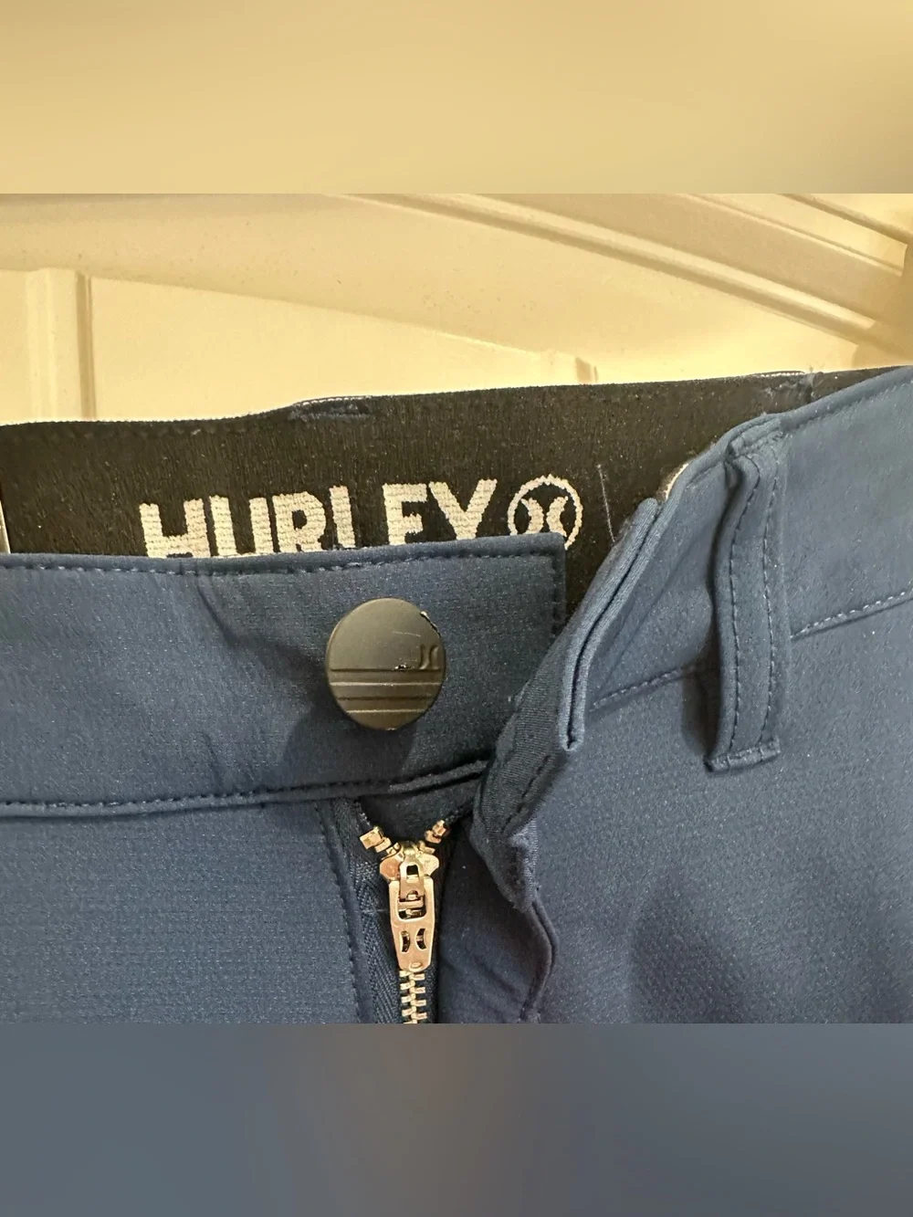 NWT Hurley Youth Performance Chino Pants Size S 7/8 Navy Boys Stretch Dress Pant